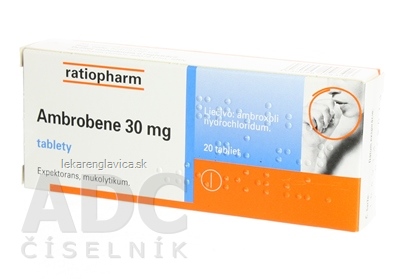 AMBROBENE 30 MG TABLETY 1X20 KS