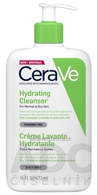 CERAVE HYDRATACNA CISTIACA EMULZIA NORMALNU AZ SUCHU POKOZKU 1X473 ML