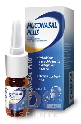 MUCONASAL PLUS  nosný sprej 1X10 ML