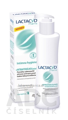 LACTACYD PHARMA ANTIBAKTERIÁLNY UMYVACI GEL 1X250 ML