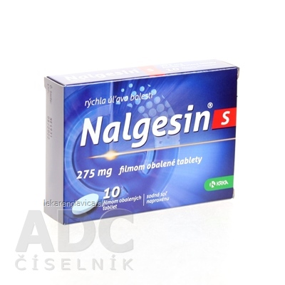 NALGESIN S TABLETY 275 MG 1X10 KS