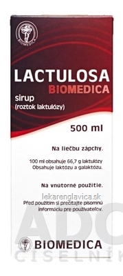 LACTULOSA BIOMEDICA 1X500 ML