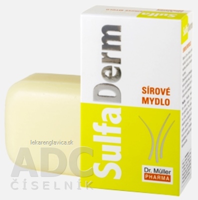 DR. MULLER SULFADERM SIROVE MYDLO                  1X90 G