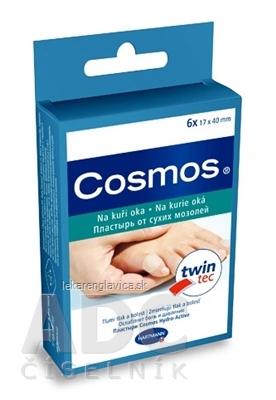 COSMOS NA KURIE OKA 6KS NAPLASTI (17X40 MM) 1X6 KS
