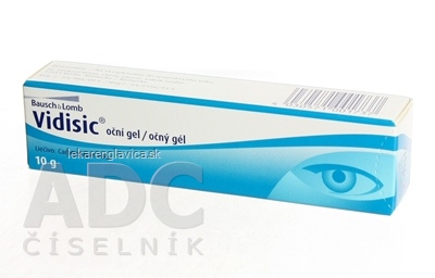 VIDISIC OČNÝ GÉL 1X10 G