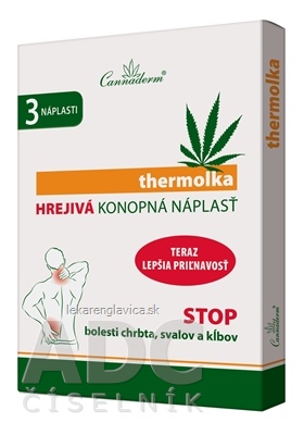 CANNADERM THERMOLKA NAPLAST 1X3 KS