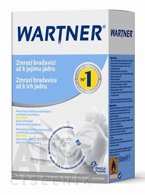 WARTNER BRADAVIČNÍK CRYO 1X50 ML