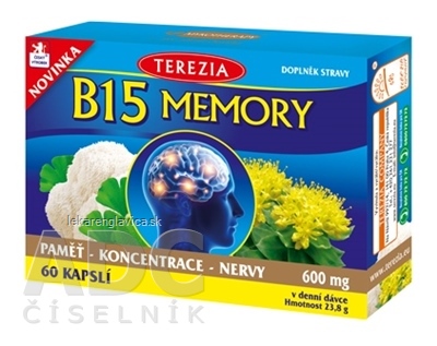 TEREZIA COMPANY B15 MEMORY KAPSULY 1X60 KS