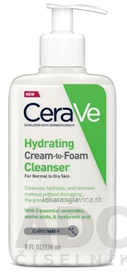 CERAVE CISTIACI PENIVY KREM                        236ML NA NORMALNU AZ SUCHU POKOZKU 1X236 ML