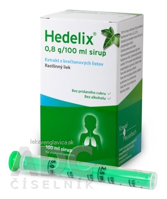 HEDELIX SIR 1X100 ML (FL.SKL.JANTAR.+DAVKOV.STRIEK.)