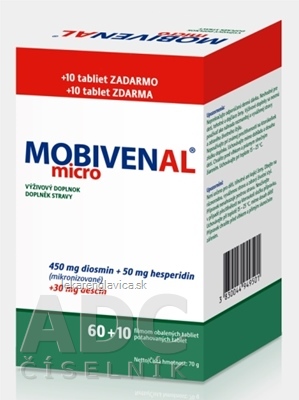 MOBIVENAL MICRO                                    TABLETY 1X70 KS