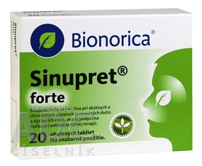 SINUPRET FORTE Tablety 1X20 KS