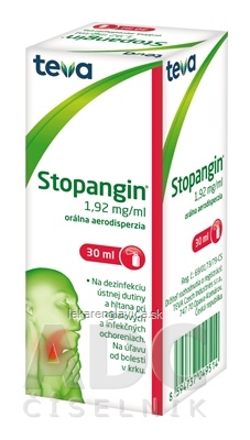 STOPANGIN ORALNA AERODISPERZIA 1X30 ML