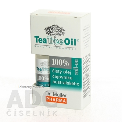 DR. MÜLLER TEA TREE OIL 100% CISTY OLEJ ROLL-ON OLEJ 1X4 ML