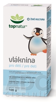 TOPNATUR VLÁKNINA PRE DETI PRASOK 1X100 G