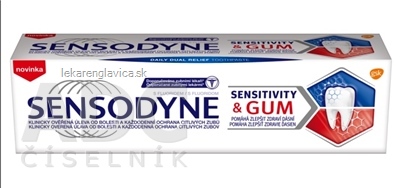 SENSODYNE SENSITIVITY&GUM 75ML ZUBNA PASTA 1X75 ML