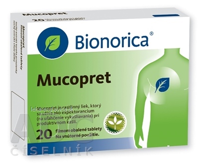 MUCOPRET TBL FLM 20X60 MG/160 MG (BLIS.PVC/PVDC/AL)