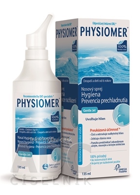 PHYSIOMER GENTLE JET NOSOVÝ SPREJ IZOTONICKÝ 1X135 ML