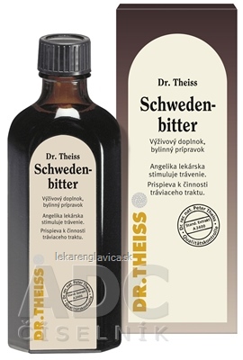 DR. THEISS SCHWEDENBITTER (ŠVÉDSKE KVAPKY) 1X250 ML