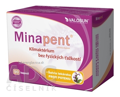 VALOSUN MINAPENT+ŠALVIA KAPSULY 1X90 KS