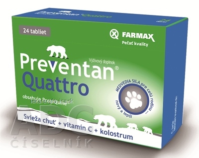 FARMAX PREVENTAN QUATTRO TABLETY 1X24 KS