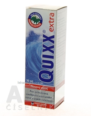 QUIXX EXTRA 2,6% NOSOVÝ SPREJ (HYPERTONICKÝ) 1X30 ML