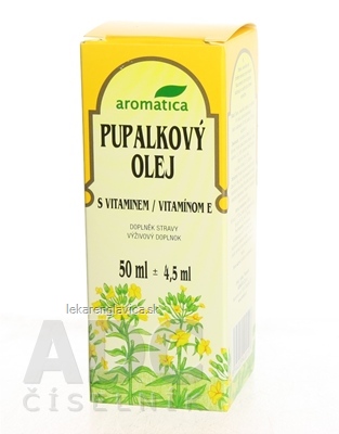 AROMATICA PUPALKOVÝ OLEJ S VITAMÍNOM E 1X50 ML