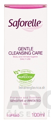 SAFORELLE JEMNY GEL NA INTIMNU HYGIENU 1X100 ML