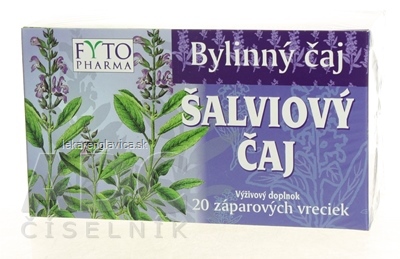 FYTO ŠALVIOVÝ ČAJ 20X1 G (20 G)