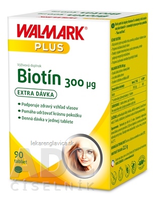 WALMARK BIOTIN 300 µG                              90KS TBL 1X90 KS