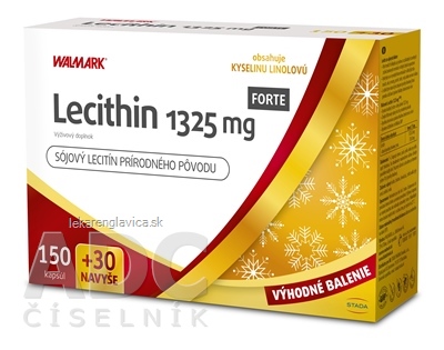 WALMARK LECITHIN FORTE 1325 MG PROMO 2019          180KS CPS 120+60 NAVYSE (180 KS)