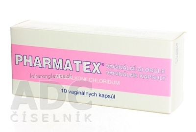 PHARMATEX VAGINÁLNE KAPSULY 1X10 KS