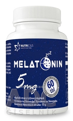 NUTRICIUS MELATONIN 5 MG                           1X60 KS