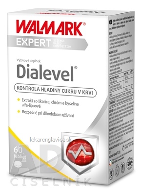 WALMARK DIALEVEL (INOV. OBAL 2019)                 60KS TBL 1X60 KS