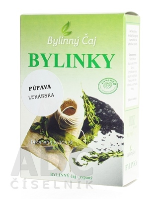 JUVAMED BYLINNÝ ČAJ PÚPAVA LEKÁRSKA - KOREŇ 1X40 G