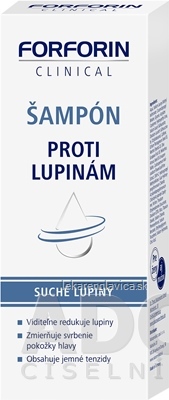 FORFORIN SAMPON PROTI LUPINAM 200ML SUCHE LUPINY 1X200 ML