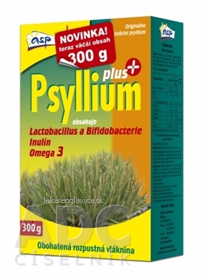 PSYLLIUM PLUS ROZPUSTNÁ VLÁKNINA S LAKTOBACILMI 1X300 G