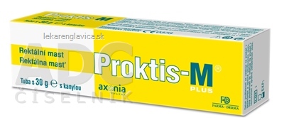 PROKTIS-M PLUS REKTÁLNA MASŤ 1X30 G