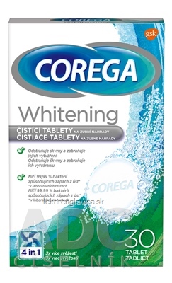 COREGA WHITENING CISTIACE TABLETY 1X30KS