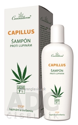 CANNADERM CAPILLUS SAMPON PROTI LUPINAM 1X150 ML