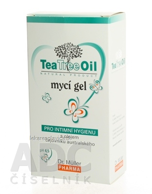 DR. MÜLLER TEA TREE OIL UMÝVACÍ GÉL NA INTÍMNU HYGIENU 1X200 ML