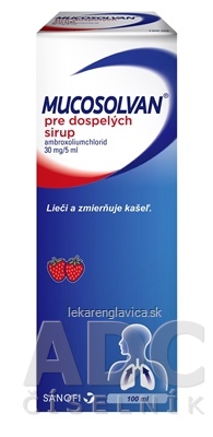 MUCOSOLVAN SIRUP 30 MG/5 ML 1X100 ML