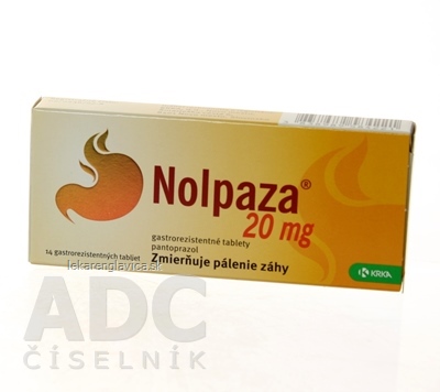 NOLPAZA 20 MG 1X14 KS