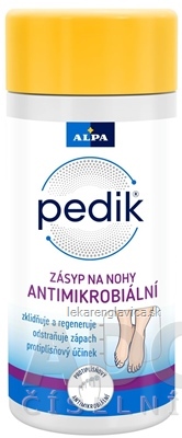 PEDIK ZÁSYP NA NOHY S ANTIMIKROBIÁLNOU PRÍSADOU 1X100 G