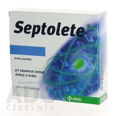 SEPTOLETE PASTILKY 1X30 KS