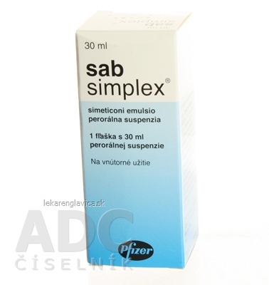 SAB SIMPLEX PERORÁLNA SUSPENZIA 1X30 ML