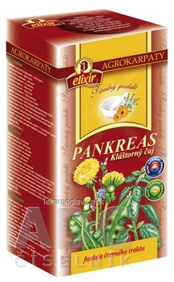 AGROKARPATY PANKREAS KLÁŠTORNÝ ČAJ 20X2 G 