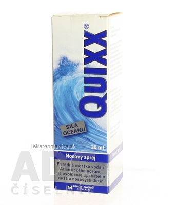 QUIXX NOSOVÝ SPREJ HYPERTONICKÝ 1X30 ML