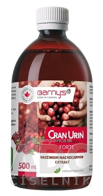 BARNYS CRAN-URIN FORTE TEKUTÉ BRUSNICE 1X500 ML