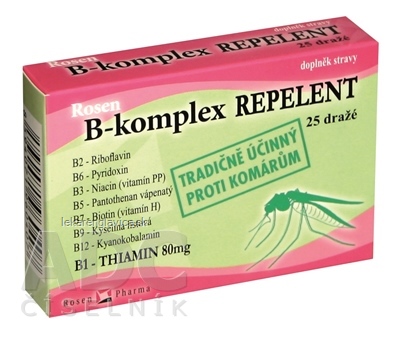 B-KOMPLEX REPELENT DRAZE 1X25 KS